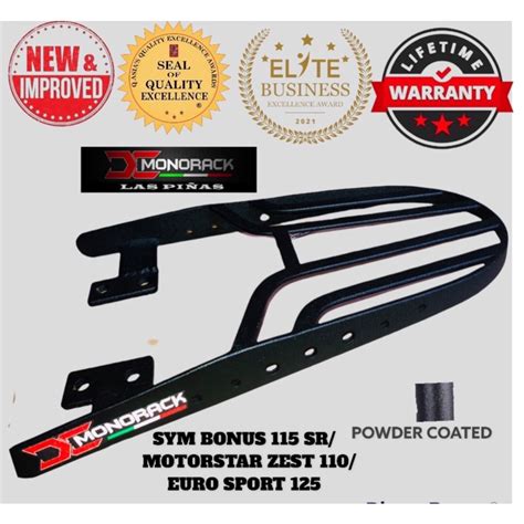 Sym Bonus Sr Motorstar Zest Euro Sport Dc Monorack Bracket