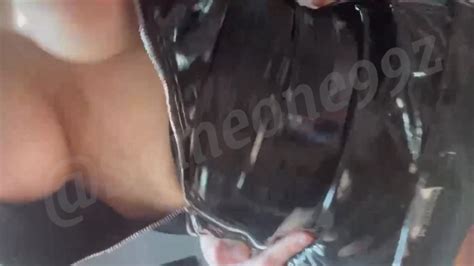 His Slut Is Spitting His Ass And Whining With His Sexy Glossy Leather Dress Pornhub