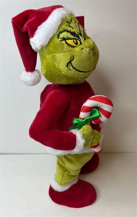 Gemmy Dr Seuss The Grinch Animated Plush Christmas Nwt Sings Waddles