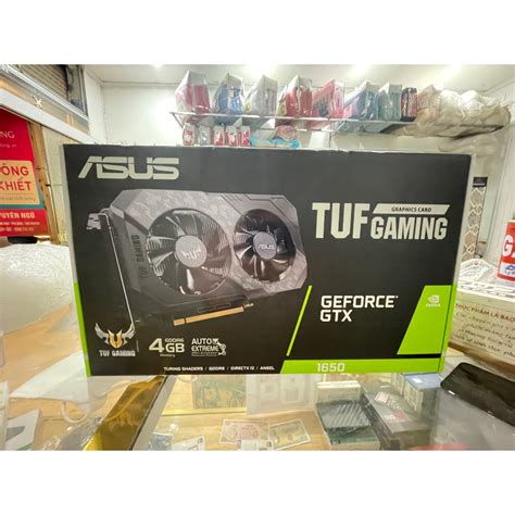 Vga Asus Tuf Gaming Geforce Gtx 1650 4gb Gddr6 Tuf Gtx1650 4gd6 Gaming Hàng Chính Hãng Viễn