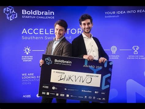 AWARD CEREMONY Boldbrain Startup Challenge 2021 YouTube