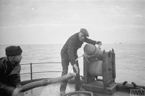 Minesweeping 1940 On Board The Minesweeper Hmt Cayrian Showing Life