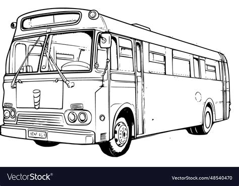 Bus Royalty Free Vector Image - VectorStock