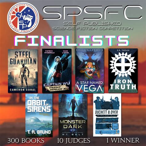 Seven Finalists Announced in Self-Published Science Fiction Competition ...