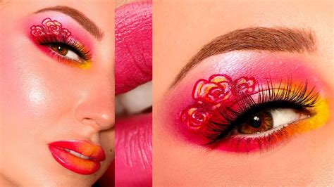 Easy Valentines Day Makeup Tutorial Eye Art Ii Carnival Palette Youtube