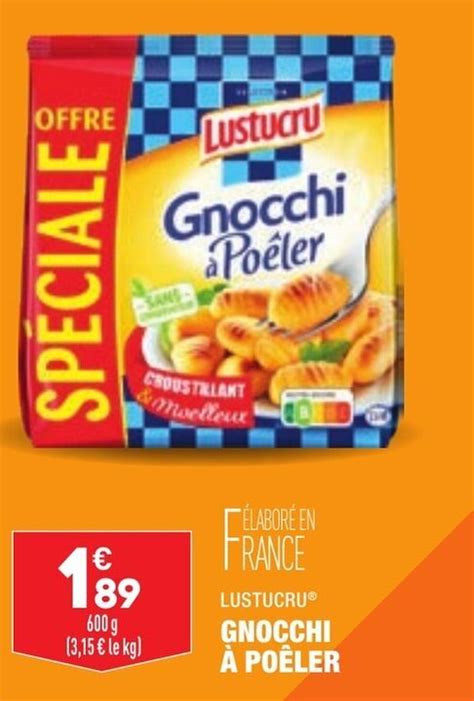 Promo Lustucru Gnocchi à Poêler chez ALDI