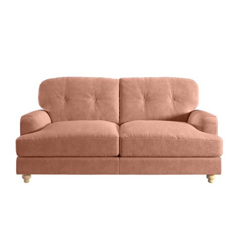 Martha Vintage Velvet 2 Seater Sofa Dunelm