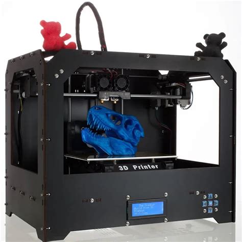 Ctc Fdm Black Makerbot Replicator 3d Printer 1 Pla Filament2 Extruders