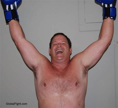 A Hot Daddy Boxer Raising Arms Photo Photos At