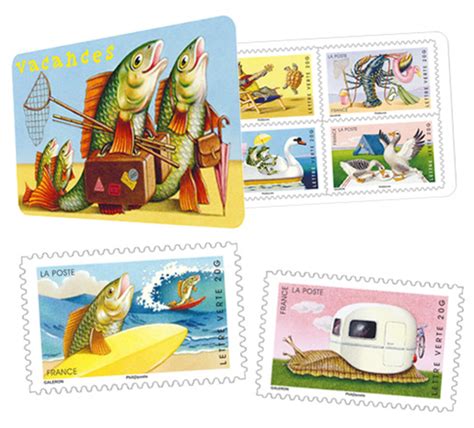 Carnet Timbres Vacances La Poste