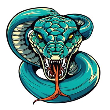 Viper Snake Sport Mascot Style Cobra Snake Viper PNG Transparent