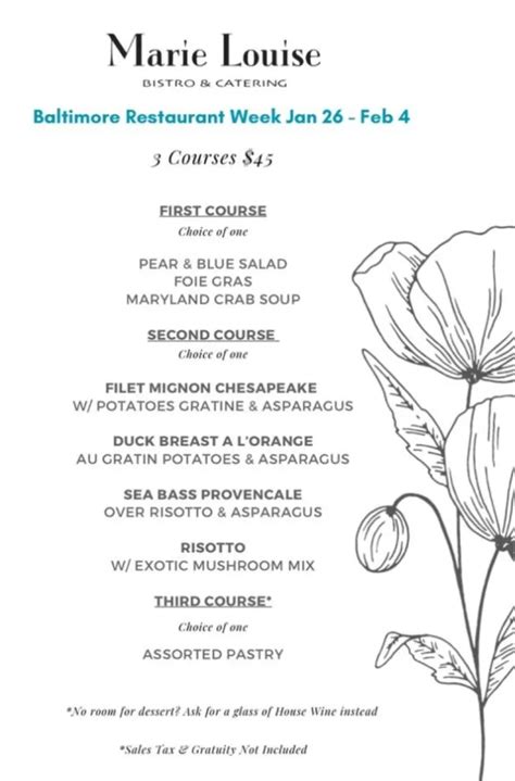 Baltimore Restaurant Week 2024 Menus Dates Foodgressing
