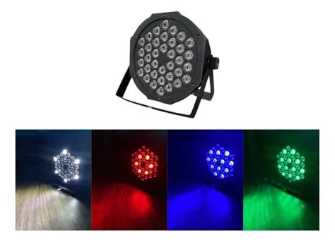 Canhao De Led Refletor Par Rgbw Leds Dmx Strobo Slim V V