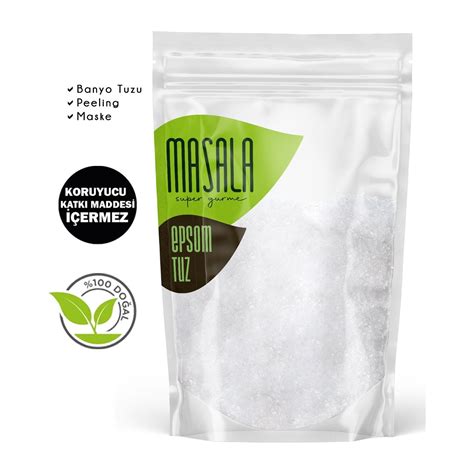 Masala Epsom Tuz 400 gr Ingiliz Tuzu Magnezyum Sülfat Fiyatı