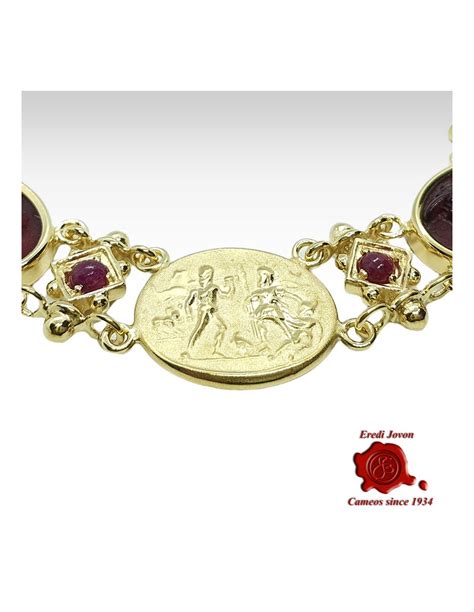 Collier Intaglio Oro Pasta Vitrea Medusa Eredi Jovon Venezia