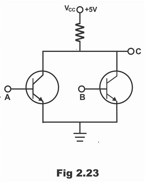 Logic Nor Gate Working Principle And Circuit Diagram