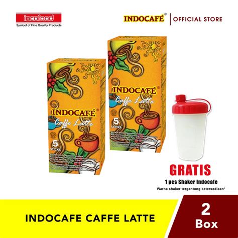 Jual Indocafe Caffe Latte 5s 2box Shopee Indonesia