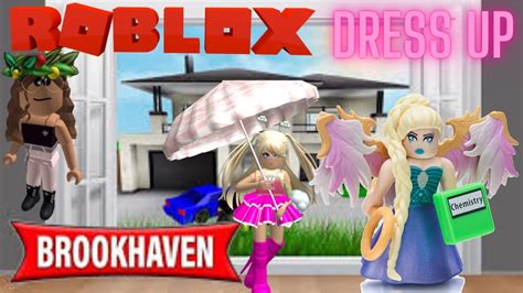 Playing Dress Up In Roblox Brookhaven Roleplay Youtube