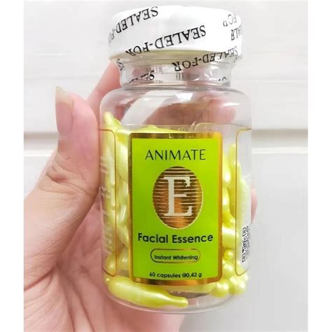 Jual Animate Facial Essence Isi Kapsul Serum Wajah Vitamin E