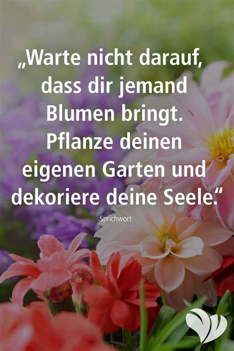 Spruch Garten