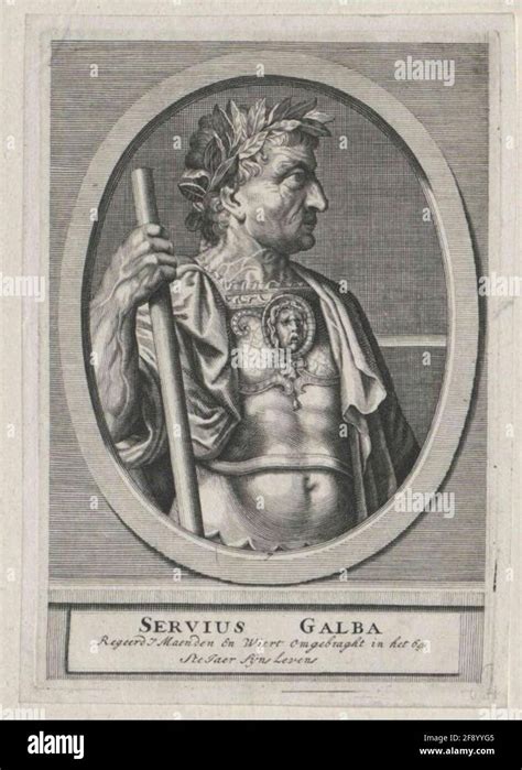 Galba, Roman emperor Stock Photo - Alamy