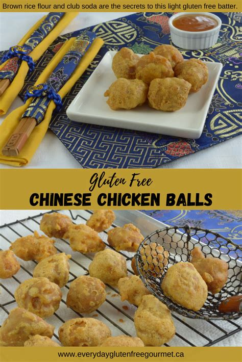 Chinese Chicken Balls with Plum Sauce - Everyday Gluten Free Gourmet