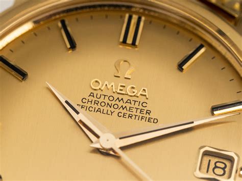 Omega Vintage Constellation Ref K Yellow Gold Bracelet Bj