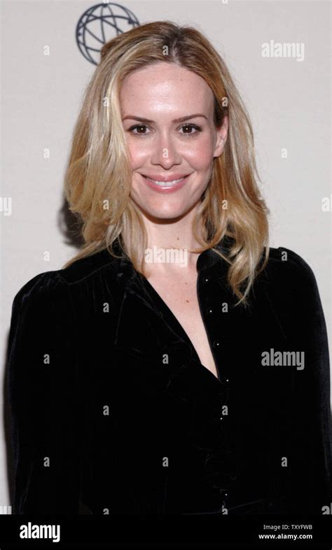 Cast member Sarah Paulson arrives for 'An Evening With Studio 60 on the ...