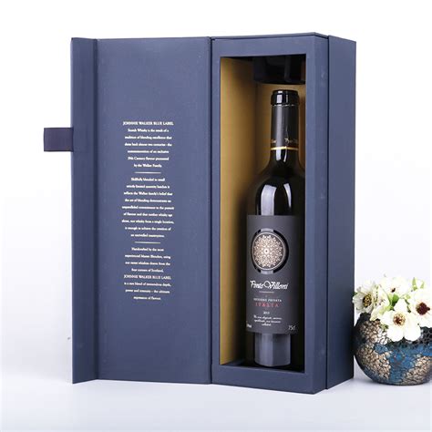 Factory Price Custom Matt Black Rigid Cardboard Liquor Wine Gift Boxes