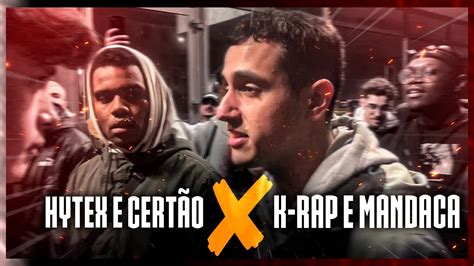 FICOU PESSOAL CERTÃO e HYTEX x K RAP e MANDACARU Semi Final