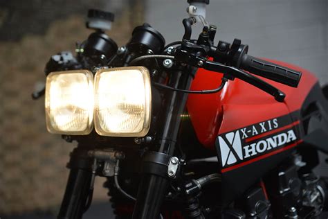 Honda Cbx 750 Cafe Racer Build By A British Mx Champ X Axis Custom