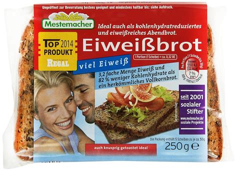 Mestemacher Eiwei Brot Er Pack X G Amazon De Lebensmittel