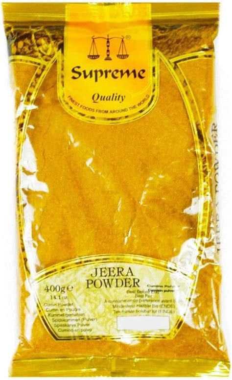 Supreme Jeera Powder Cumin Powder 400g Amazon Co Uk Grocery