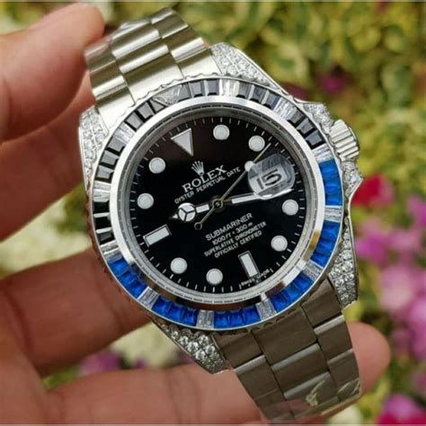 Jual Jam Tangan Merek Rolex Submariner Sultan Sulthan Silver Automatic