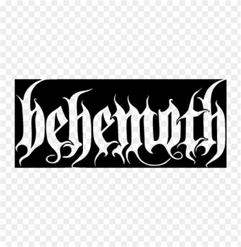 Behemoth Vector Logo - 461038 | TOPpng