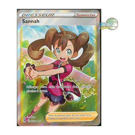 Sannah Full Art Ultra Rare Eb Epee Et Bouclier Poing De