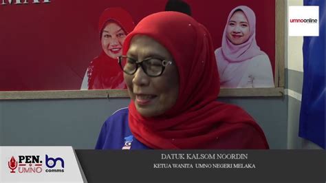 Wanita UMNO Melaka Komited Bantu Kemenangan Calon Kerajaan Perpaduan