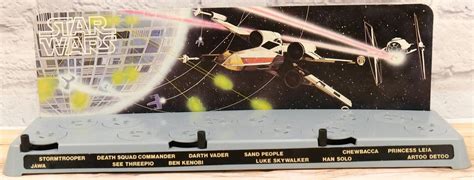 Vintage Star Wars Action Figure Display Stand Auction