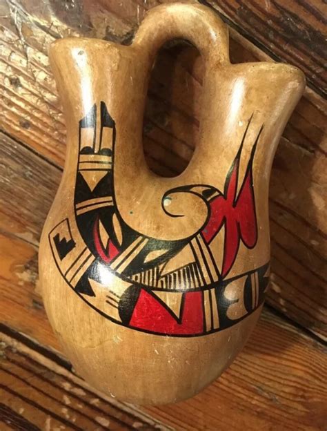 Mexican Clay Pottery Southwest Clay Wedding Vase Traditional Etsy