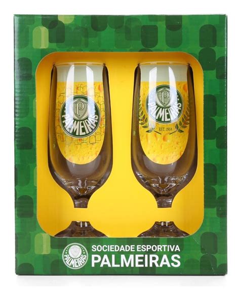 Conjunto Ta As Cerveja Chopp Ml Palmeiras Licenciado Mercadolivre