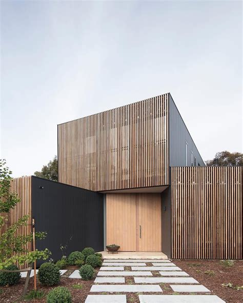 Wooden Slats Wooden Cladding Exterior Architecture Wooden Cladding