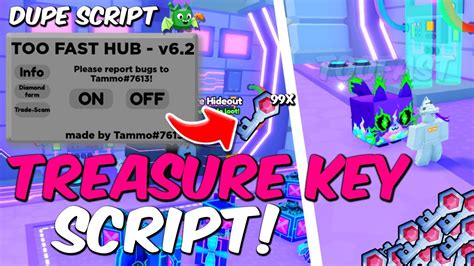 TREASURE KEY DUPE SCRIPT PET SIMULATOR 99 YouTube