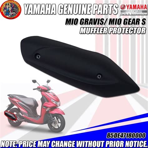 Moto Mio Gravis Mio Gear S Muffler Protector Ygp Genuine B D E