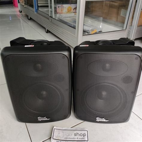 Jual Speaker Pasif Dinding Black Spider S S Sepasang Inch