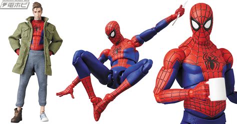 『スパイダーマン：スパイダーバース』のもう一人の主役！ピーター・b・パーカー版の中年スパイダーマンが「mafex」に登場！ 電撃ホビーウェブ