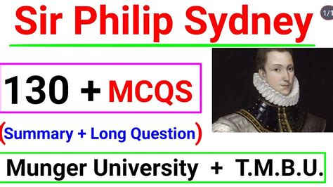 Philip Sidney As A Literary Critic Sir Philip Sydney Tmbu Munger