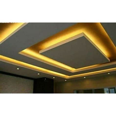 Grey Coated Pvc False Ceiling Thickness Mm At Rs Sq Ft In