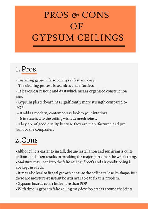 Ppt Pop Or Gypsum Which Is A Better Material For False Ceilings