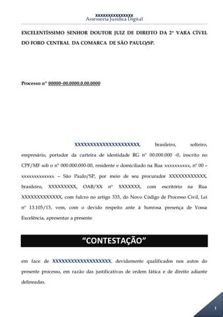 Contesta O Cobran A Atualizada Novo Cpc Pdf