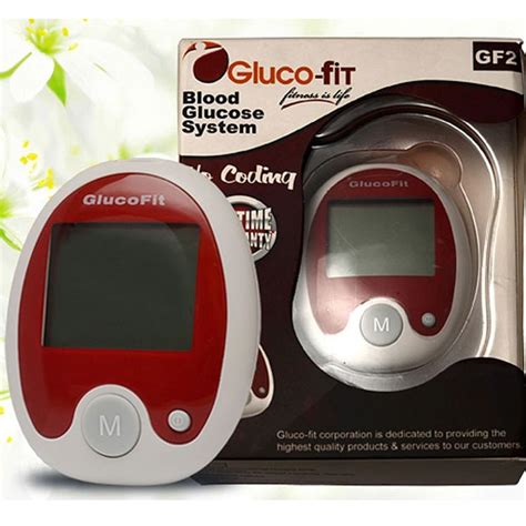 Gluco Fit Blood Glucose Monitor With 50 Test Strips